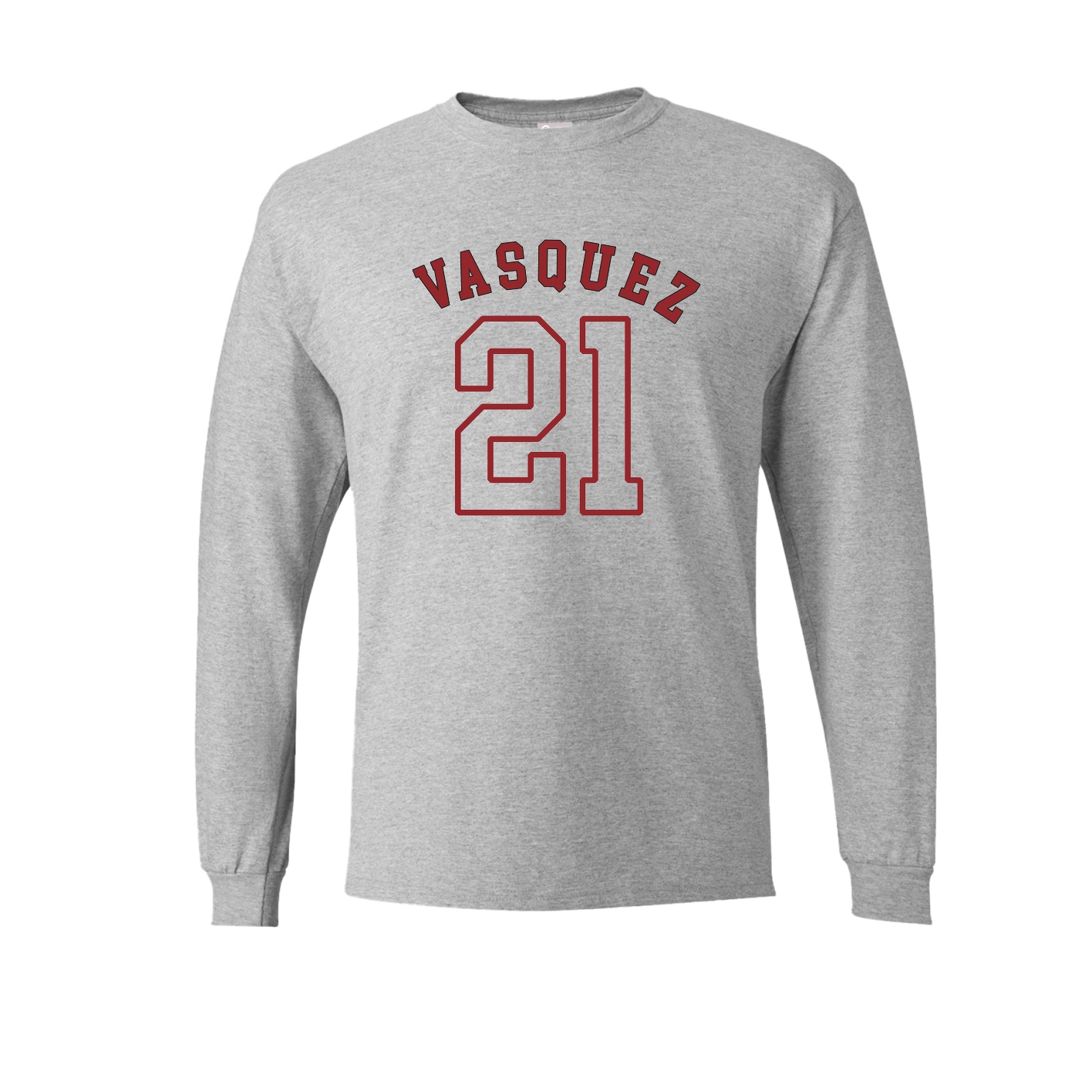 Long Sleeve Tee — Shirsey Arch in Grey