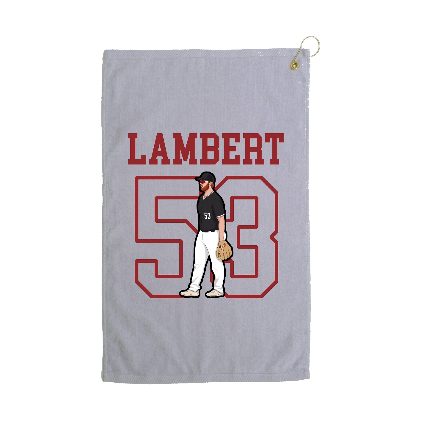 Golf Towel — Shirsey in Grey
