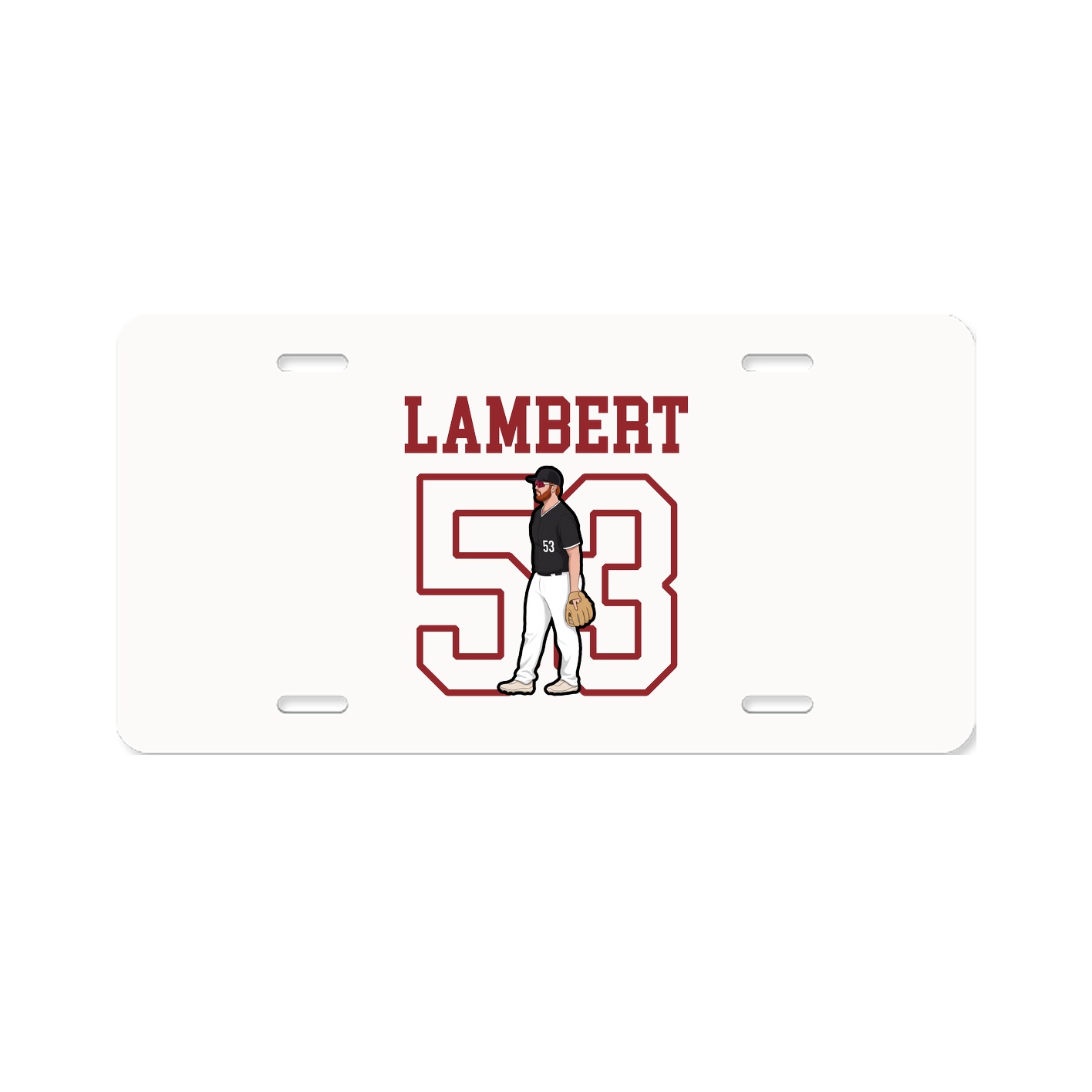 License Plate — Shirsey in Classic