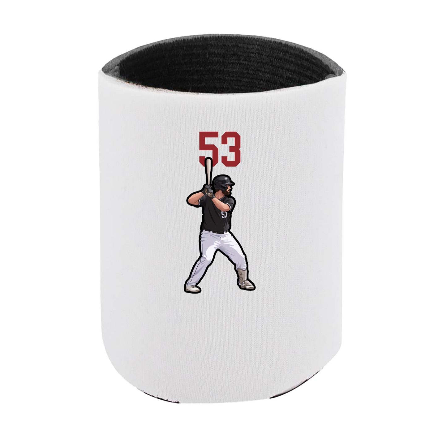 Can Holder — Number Top in White