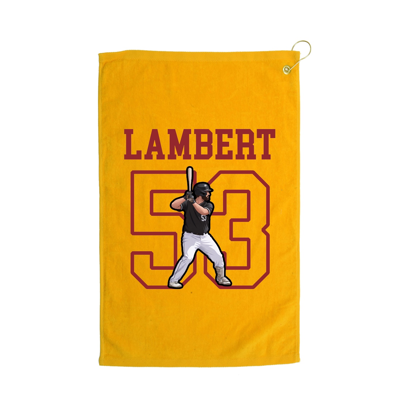 Golf Towel — Shirsey in Gold