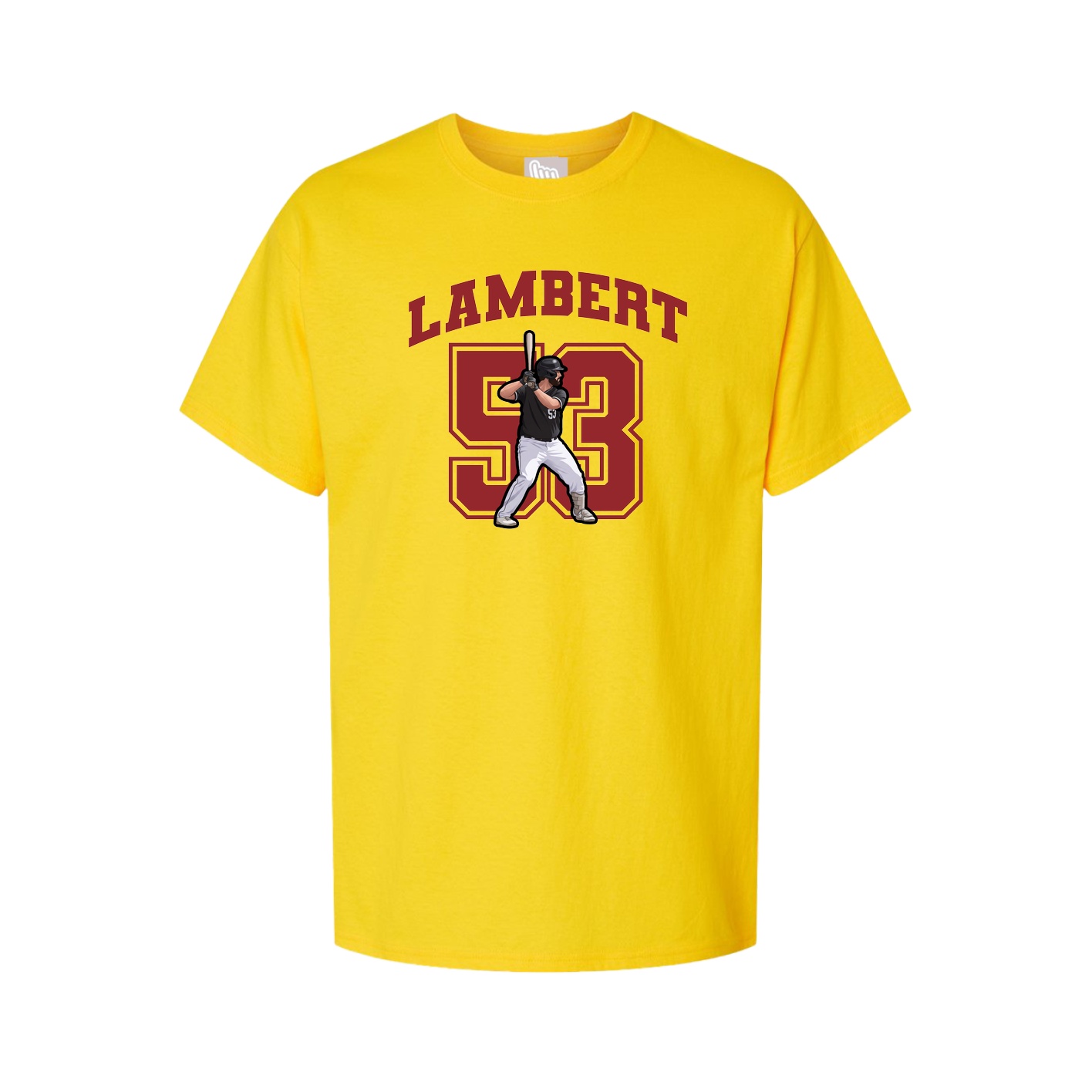 Tee — Number in Gold