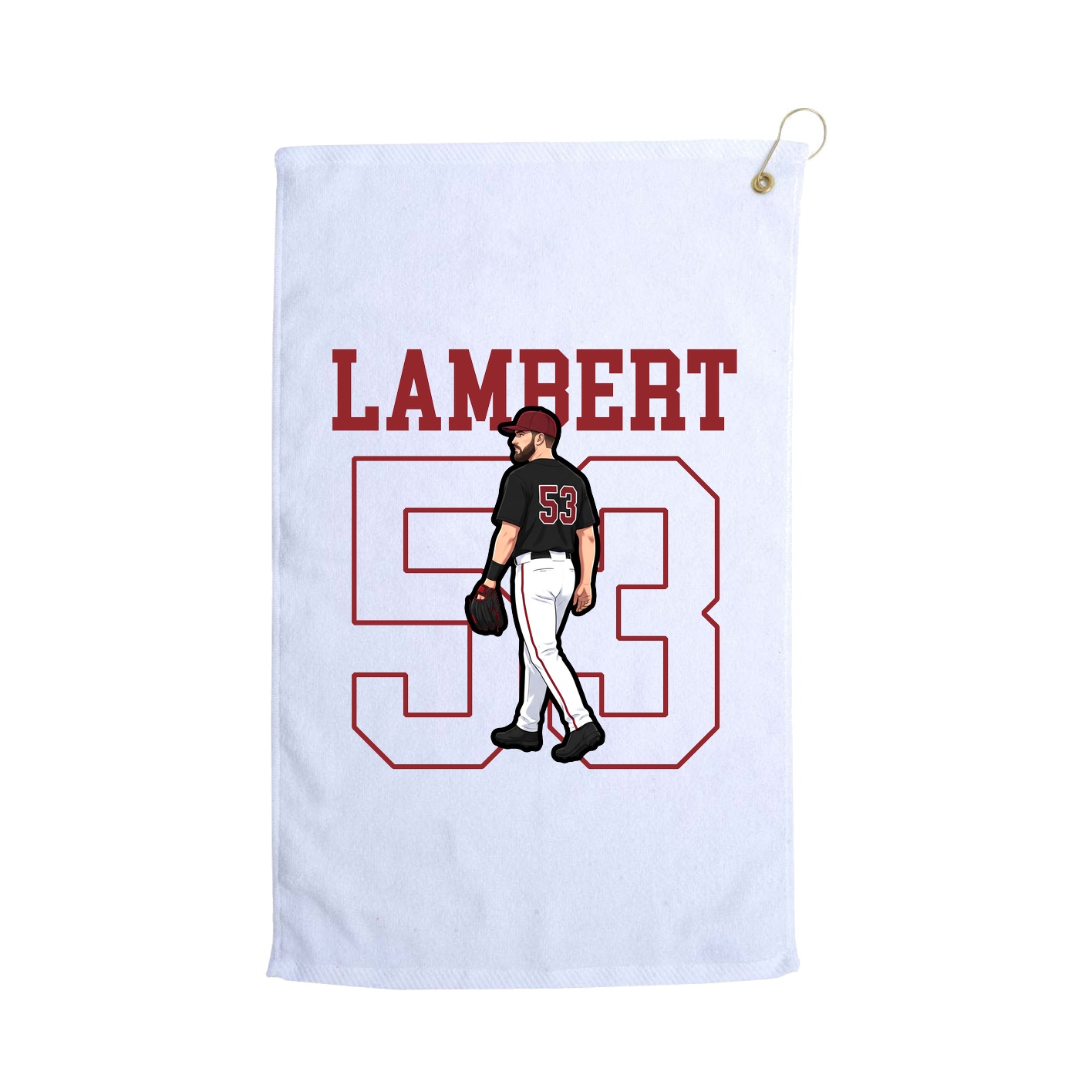 Golf Towel — Shirsey in White