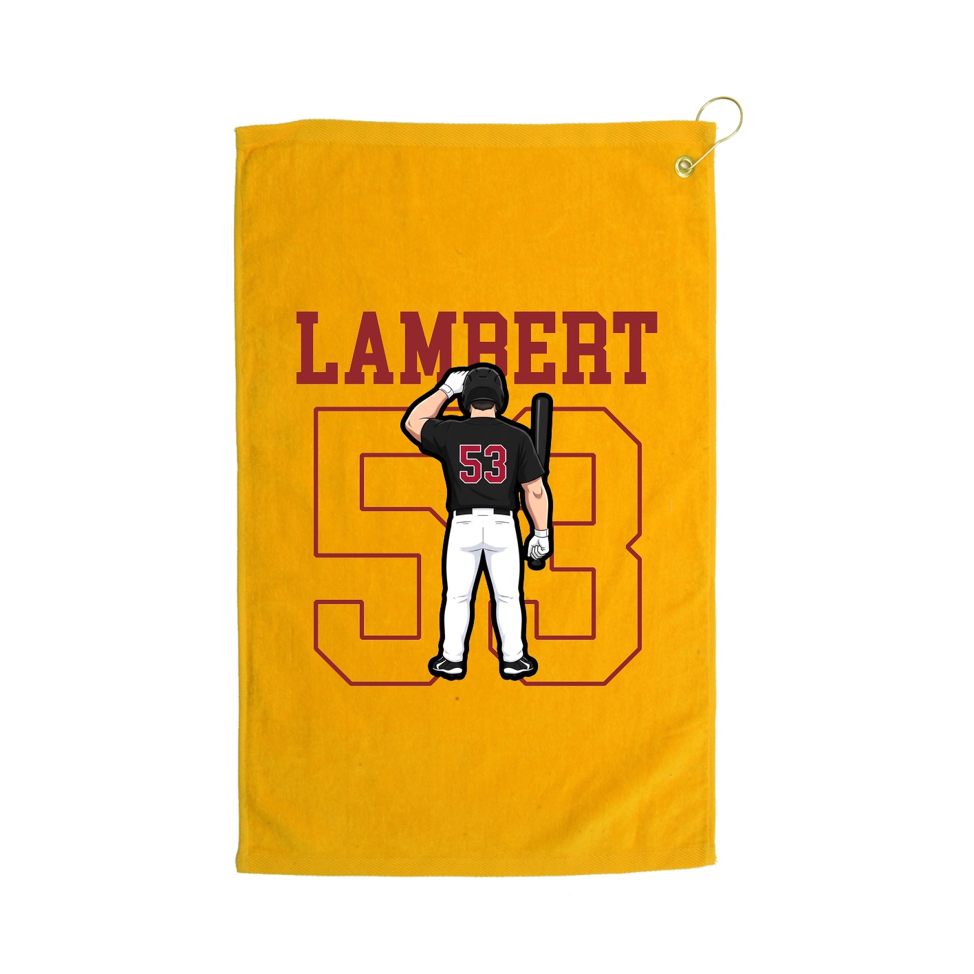 Golf Towel — Shirsey in Gold