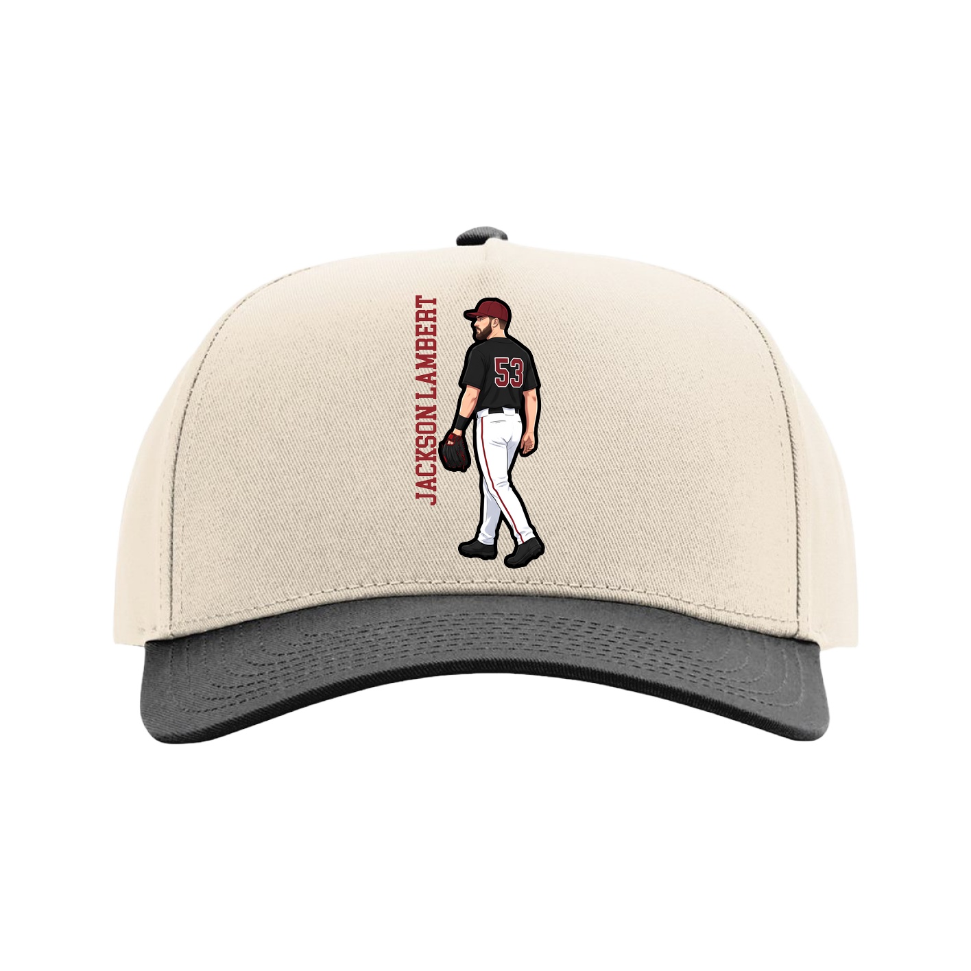 Full Fabric Five-Panel Champ Cap