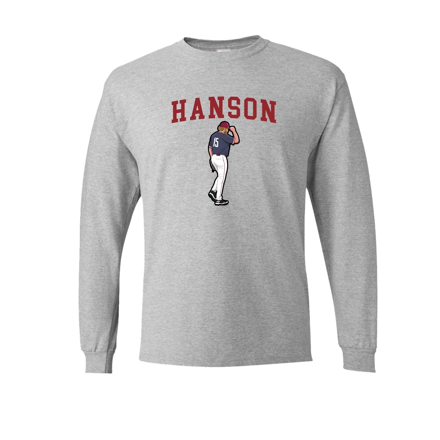 Long Sleeve Tee — Shirsey in Grey