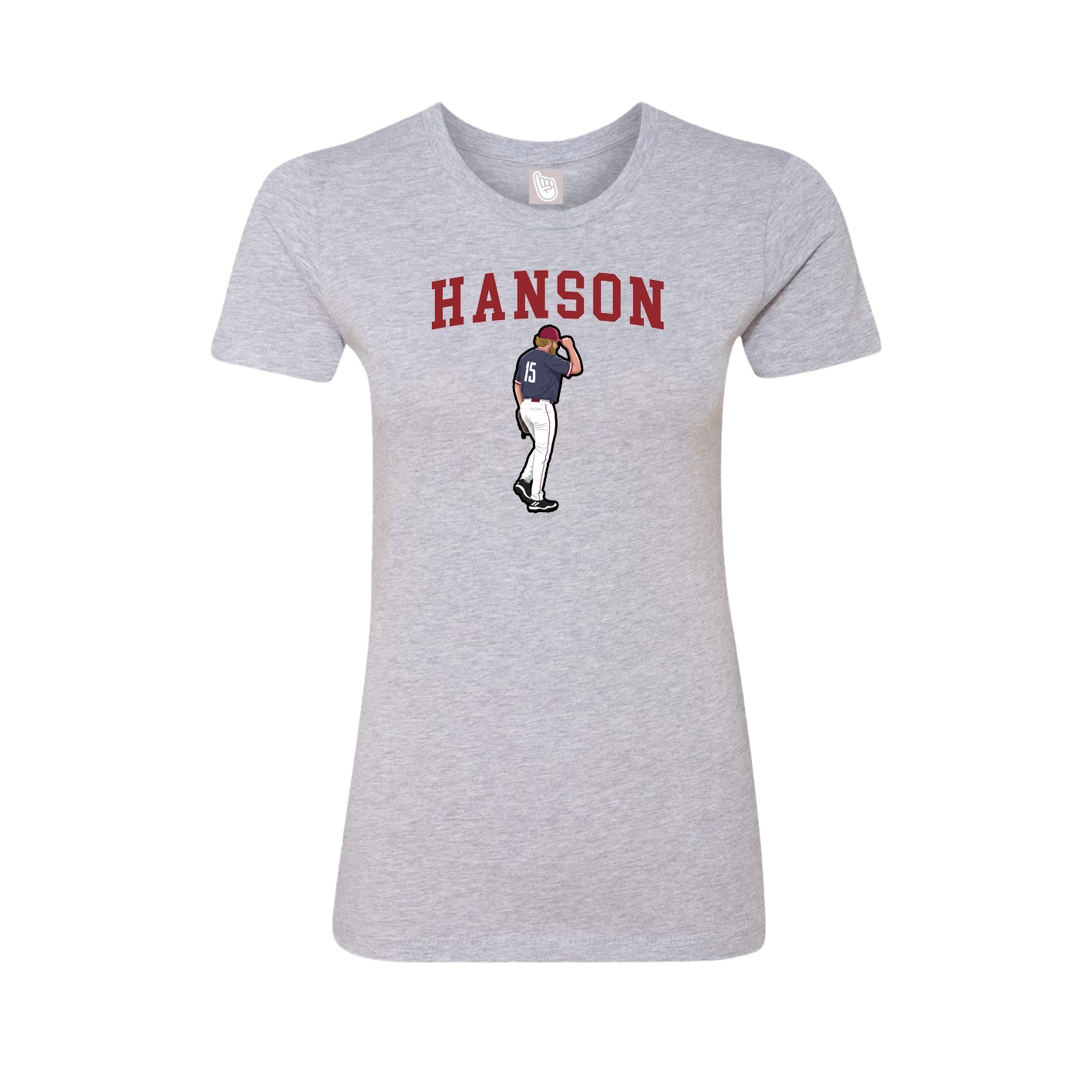 Fitted Women's Tee — Shirsey in Grey
