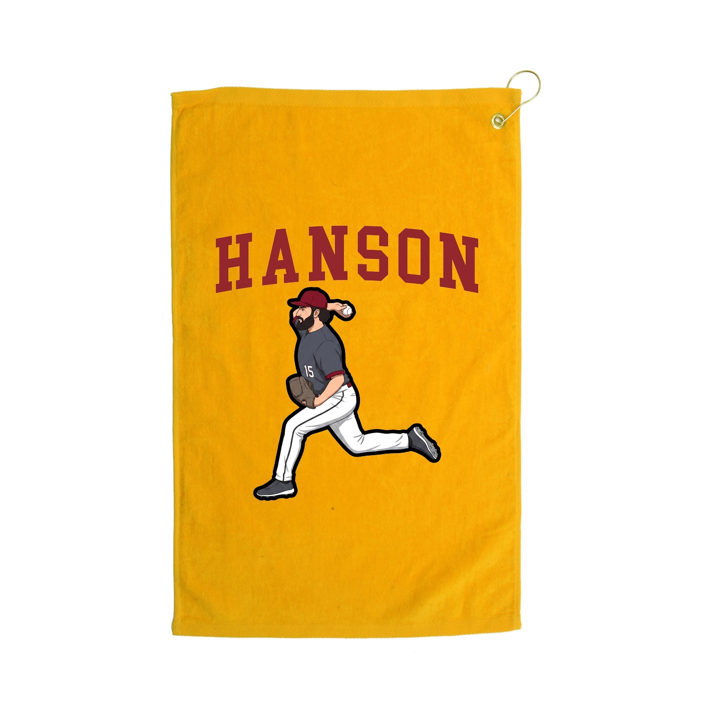 Golf Towel — Shirsey in Gold