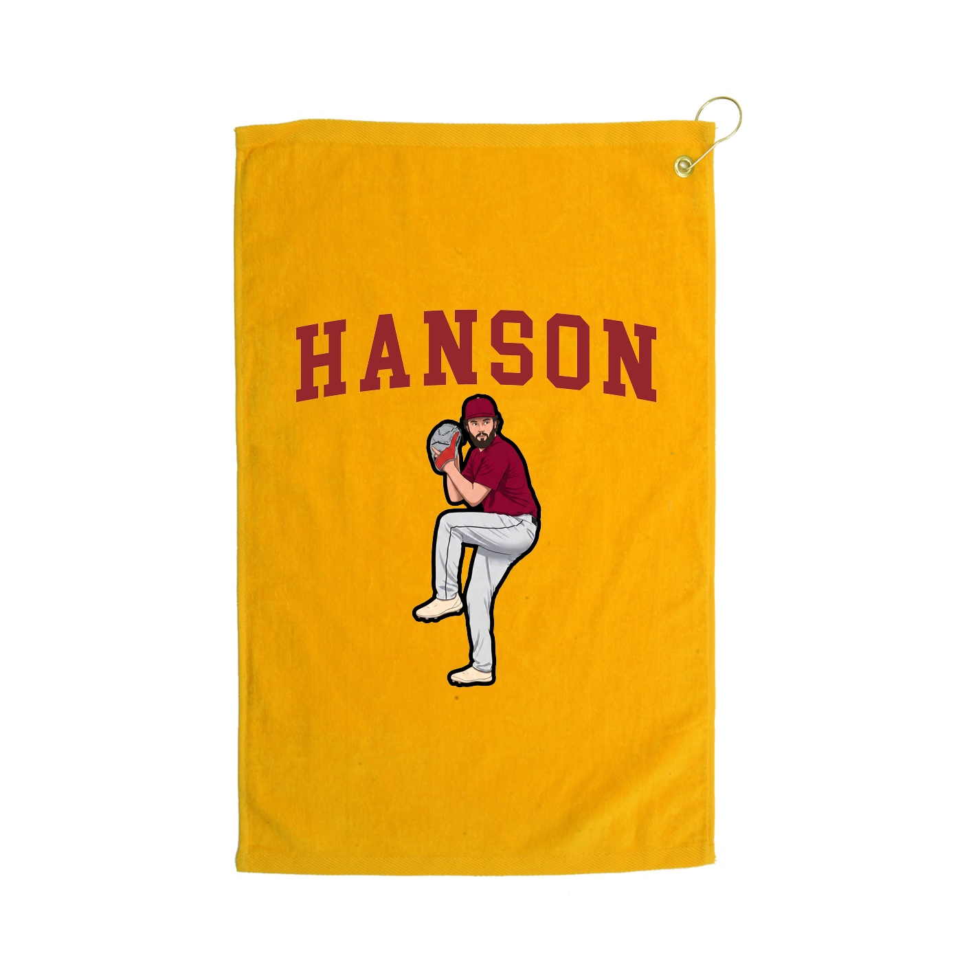 Golf Towel — Shirsey in Gold