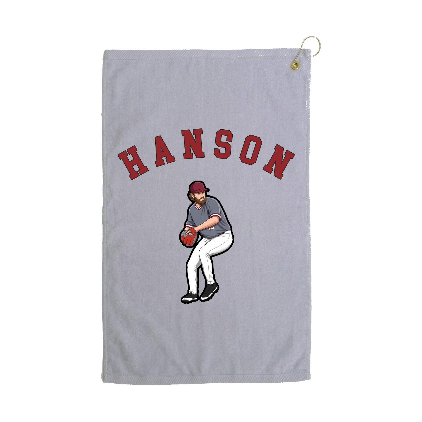 Golf Towel — Shirsey Arch in Grey