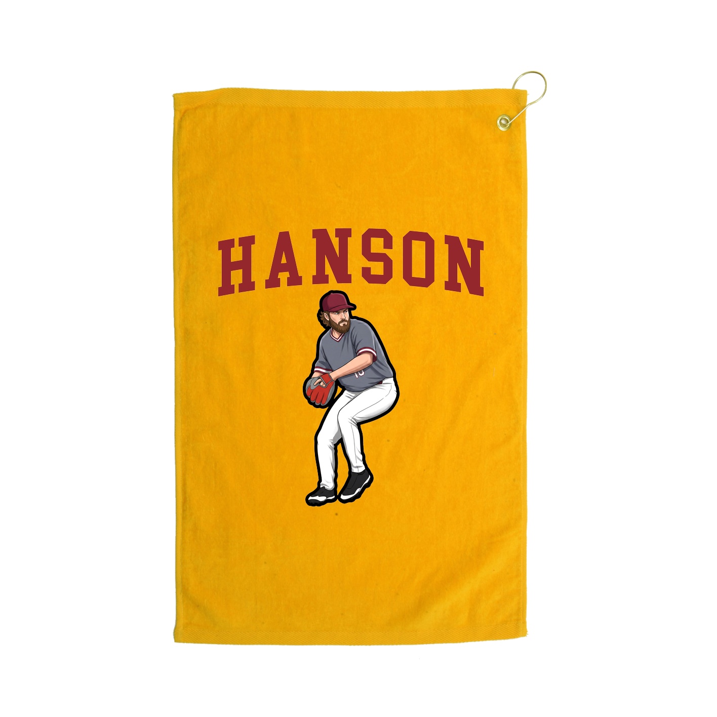 Golf Towel — Shirsey in Gold
