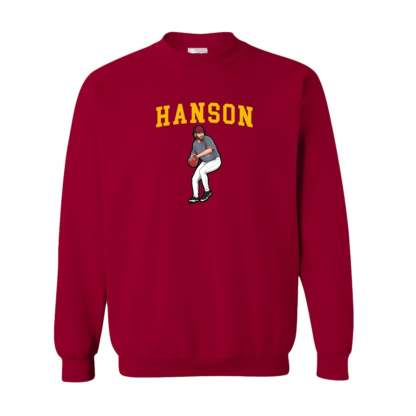Fleece Crew — Shirsey in Cardinal