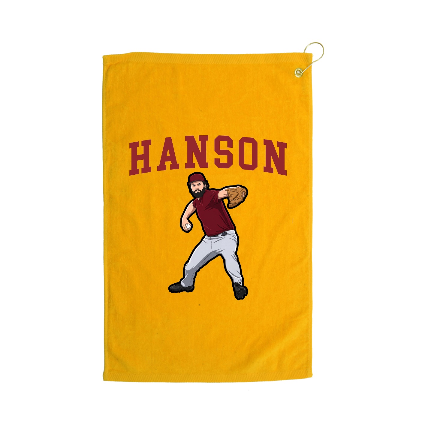 Golf Towel — Shirsey in Gold