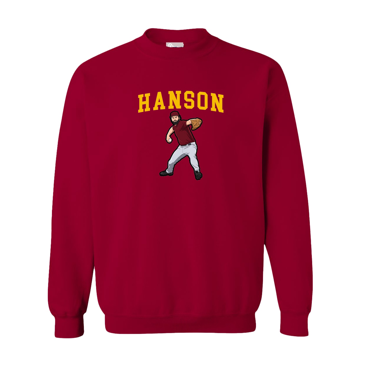 Fleece Crew — Shirsey in Cardinal
