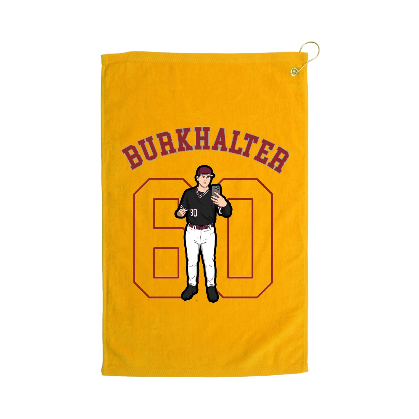 Golf Towel — Shirsey Arch in Gold