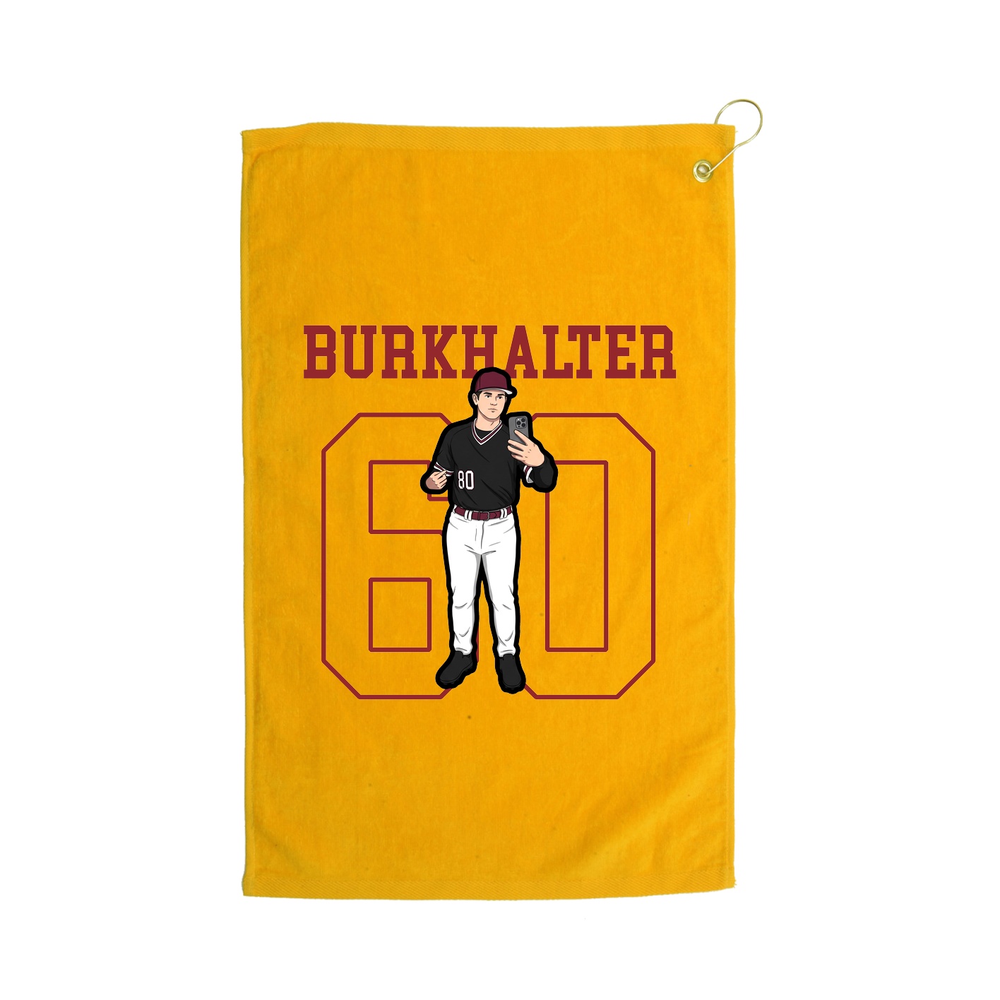Golf Towel — Shirsey in Gold