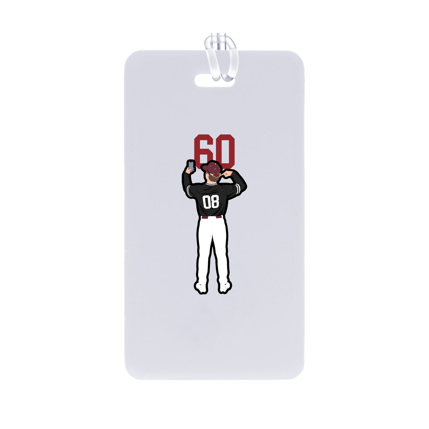Bag Tag — Number Top in Classic