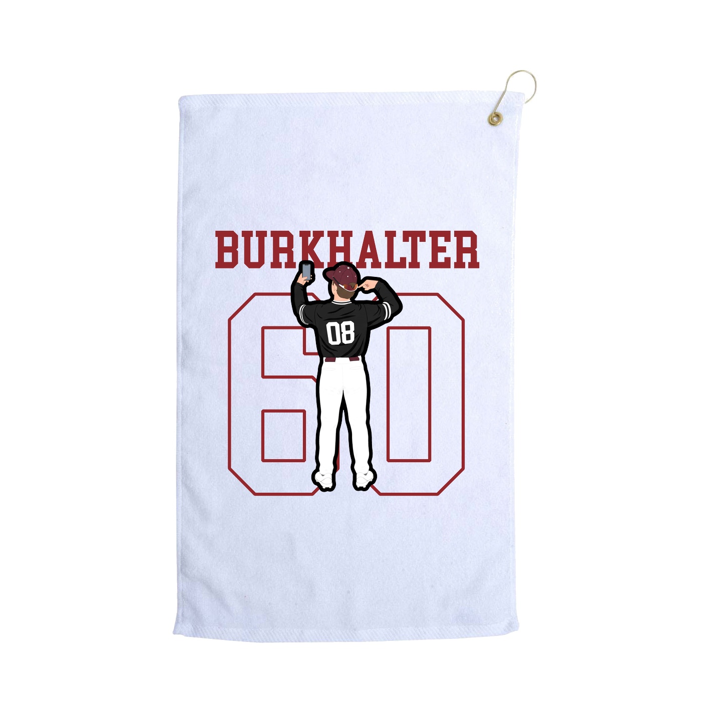 Golf Towel — Shirsey in White