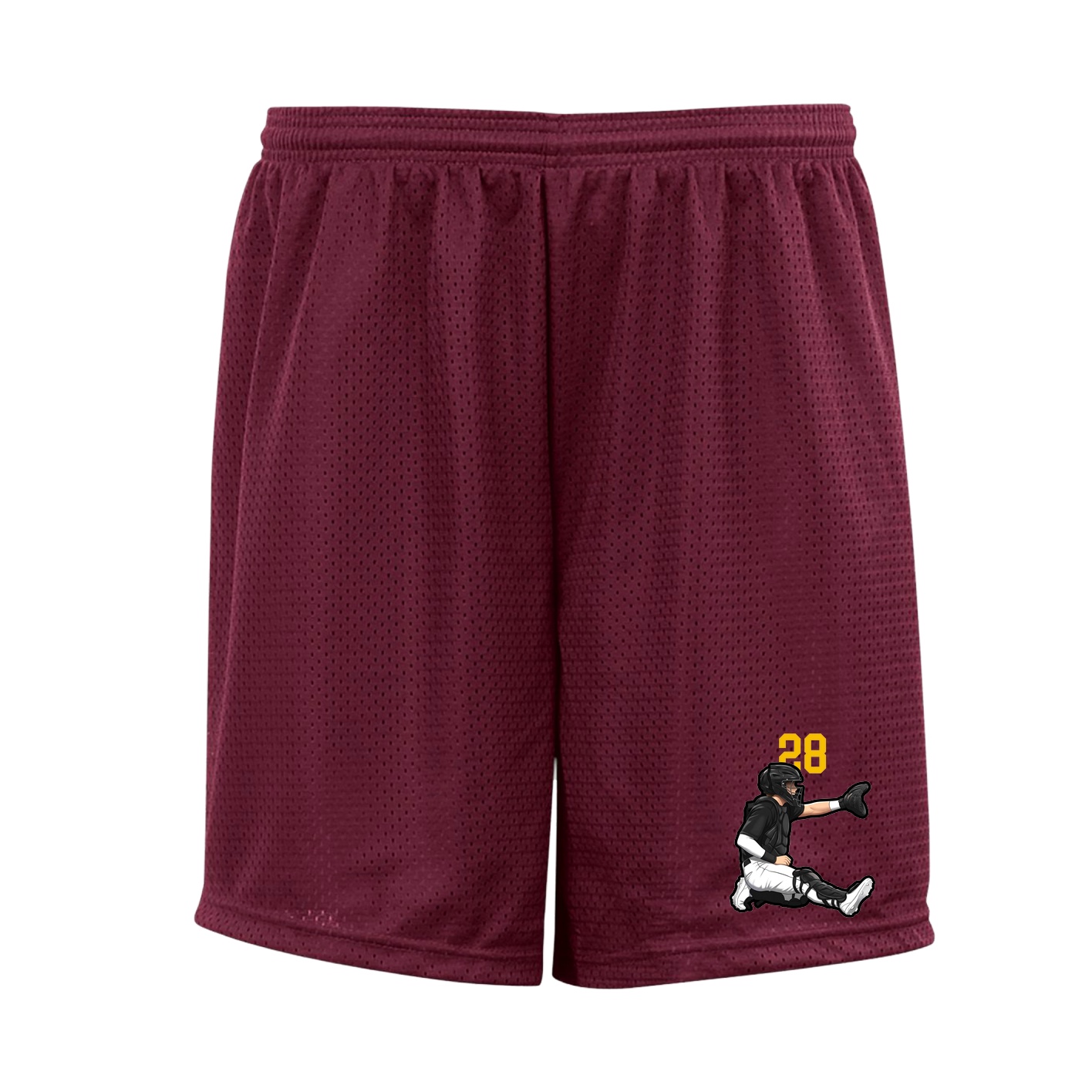 Shorts — Number Top in Cardinal