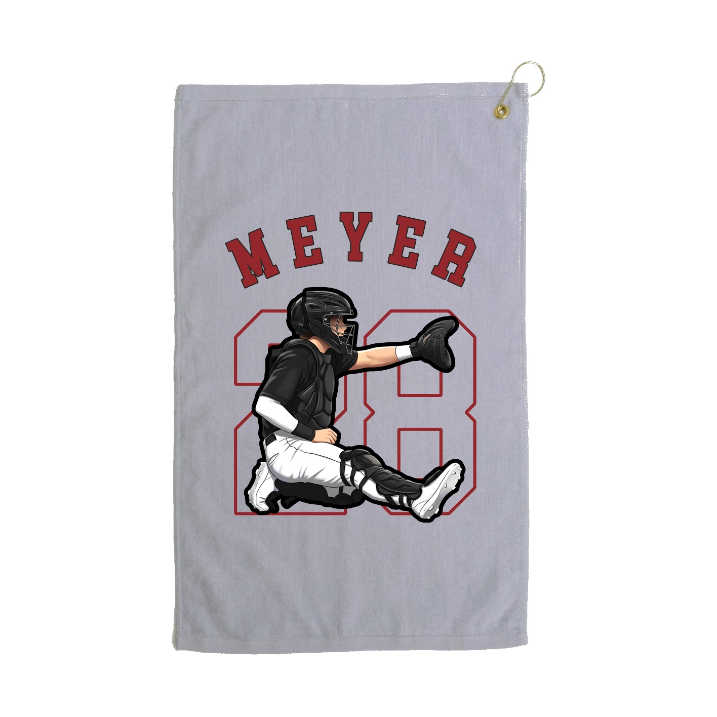 Golf Towel — Shirsey Arch in Grey