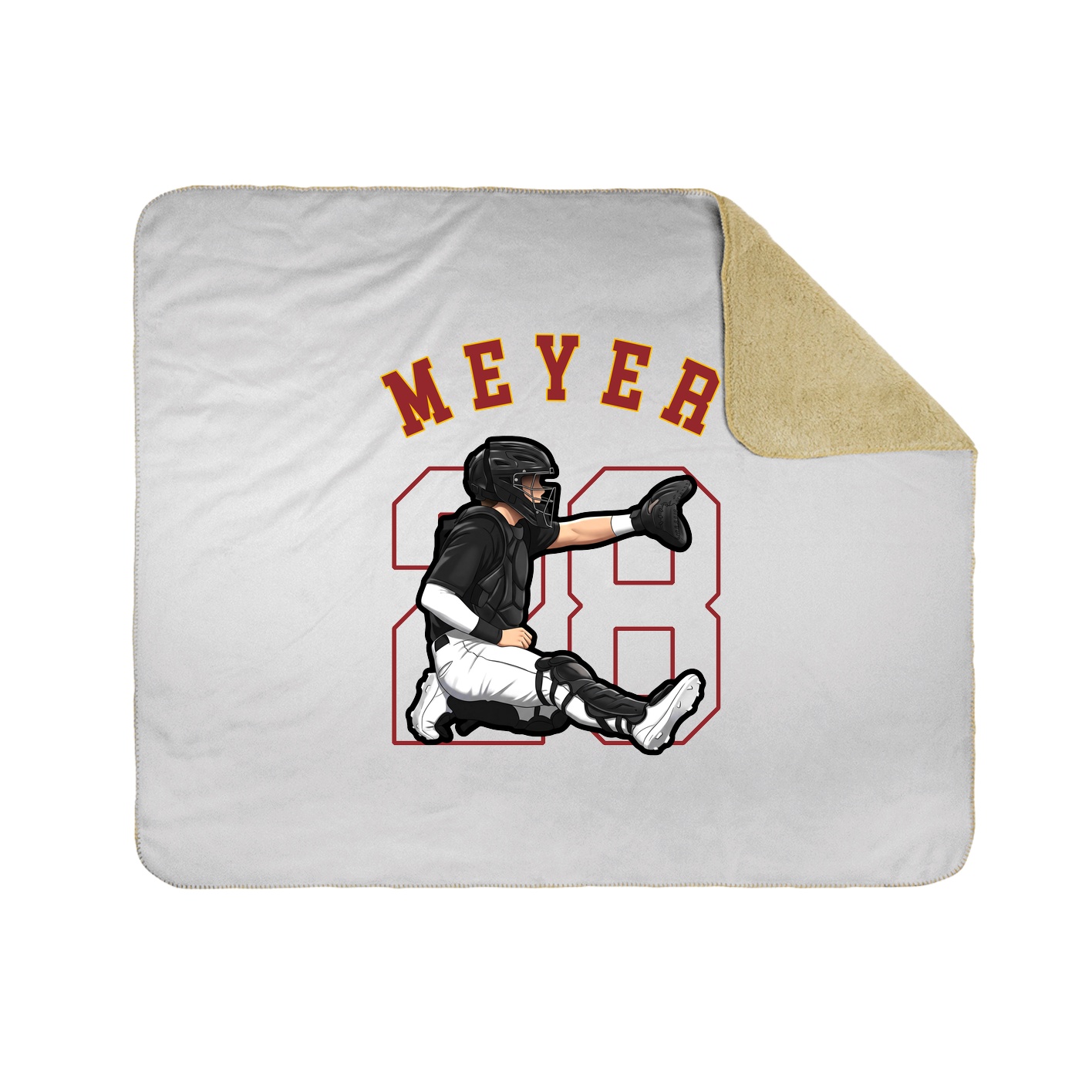 Throw Blanket — Shirsey Arch in White