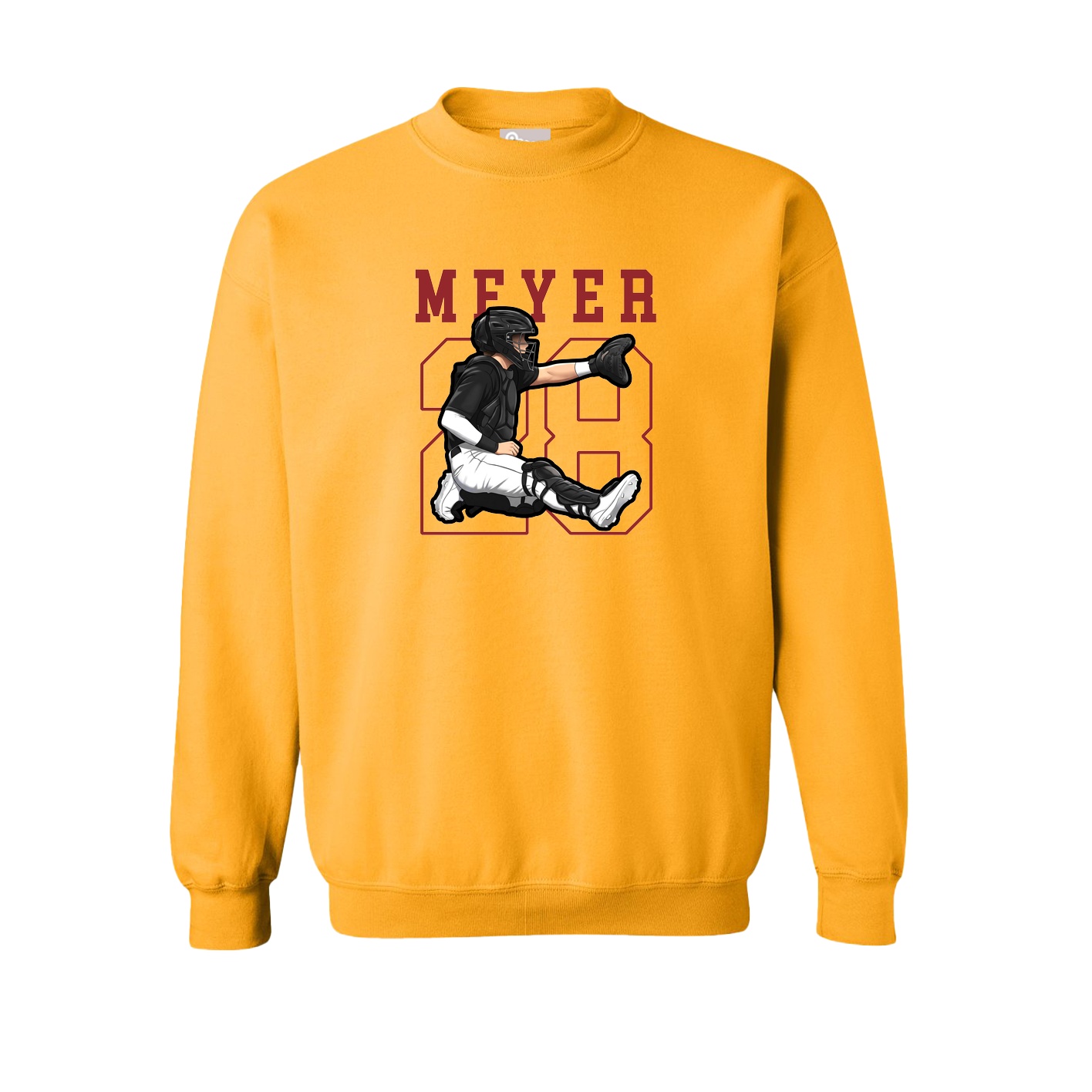 Fleece Crew — Shirsey in Gold