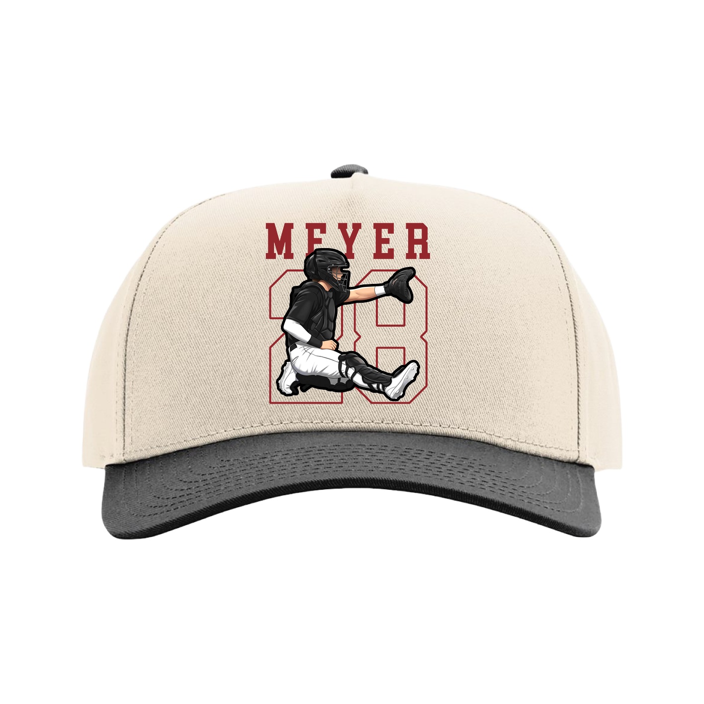 Full Fabric Five-Panel Champ Cap