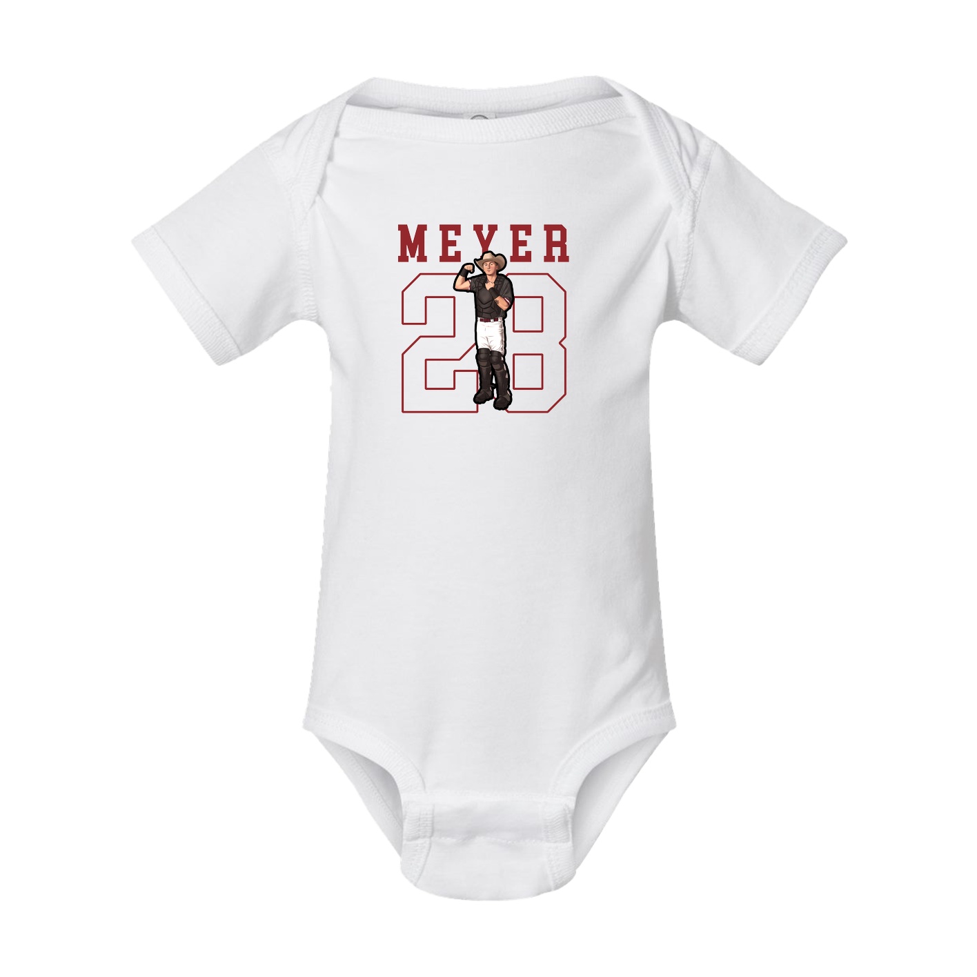 Baby Onesie — Shirsey in White
