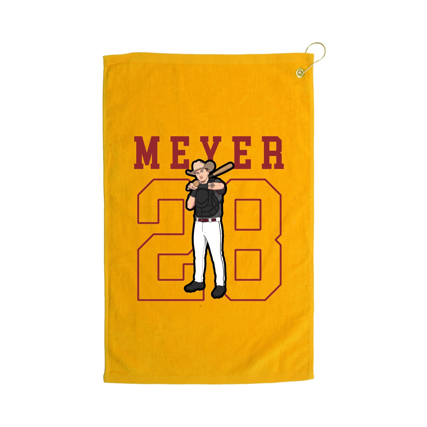Terry Velour Golf Towel