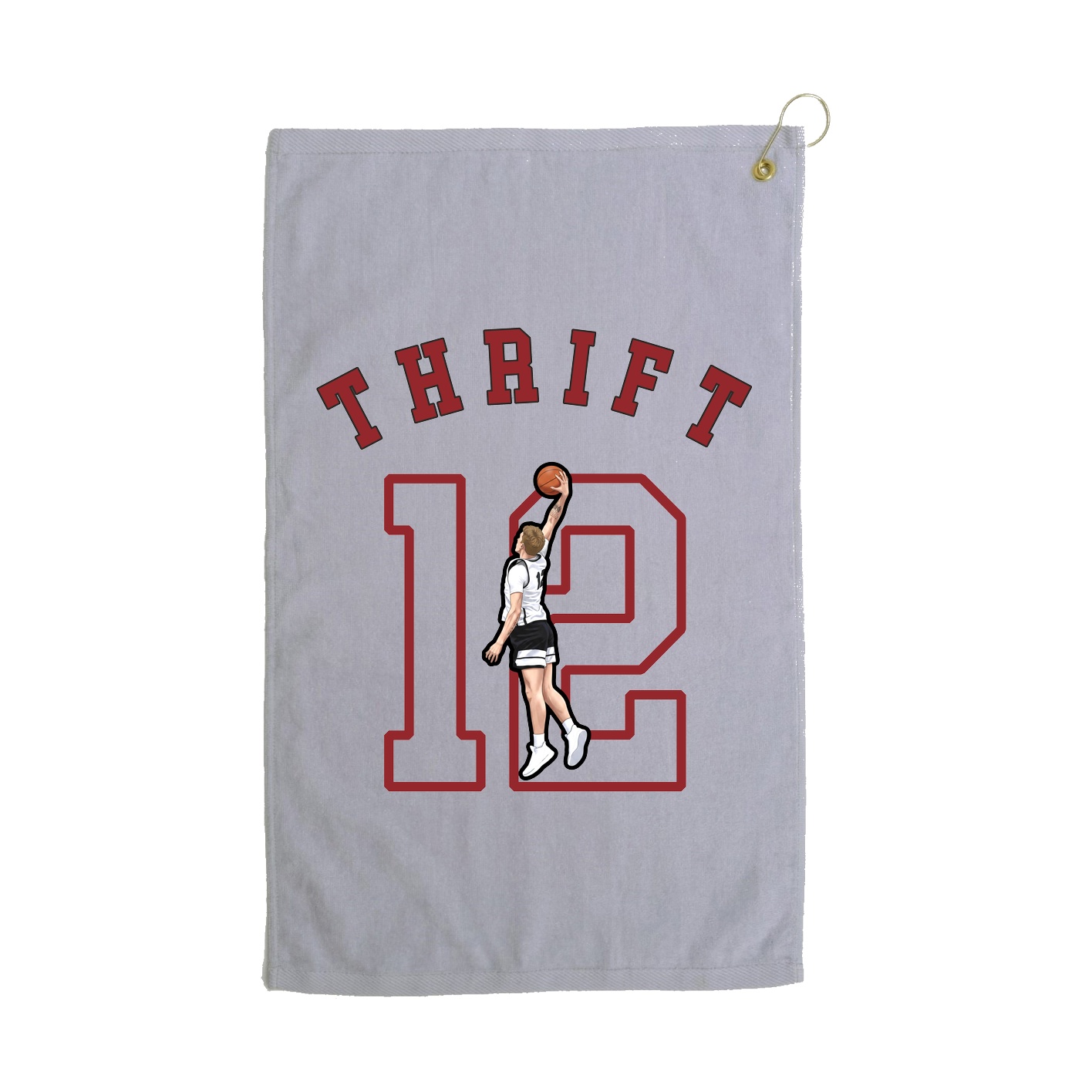 Golf Towel — Shirsey Arch in Grey