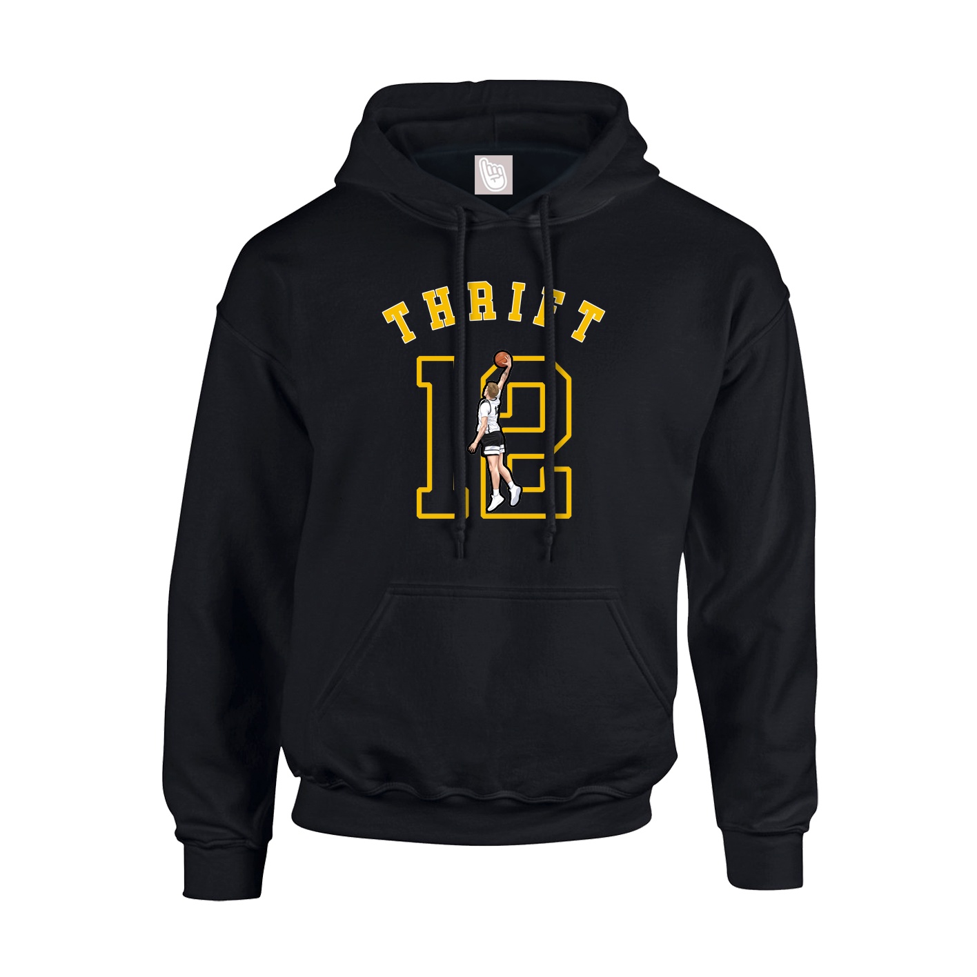 Hoodie — Shirsey Arch in Black
