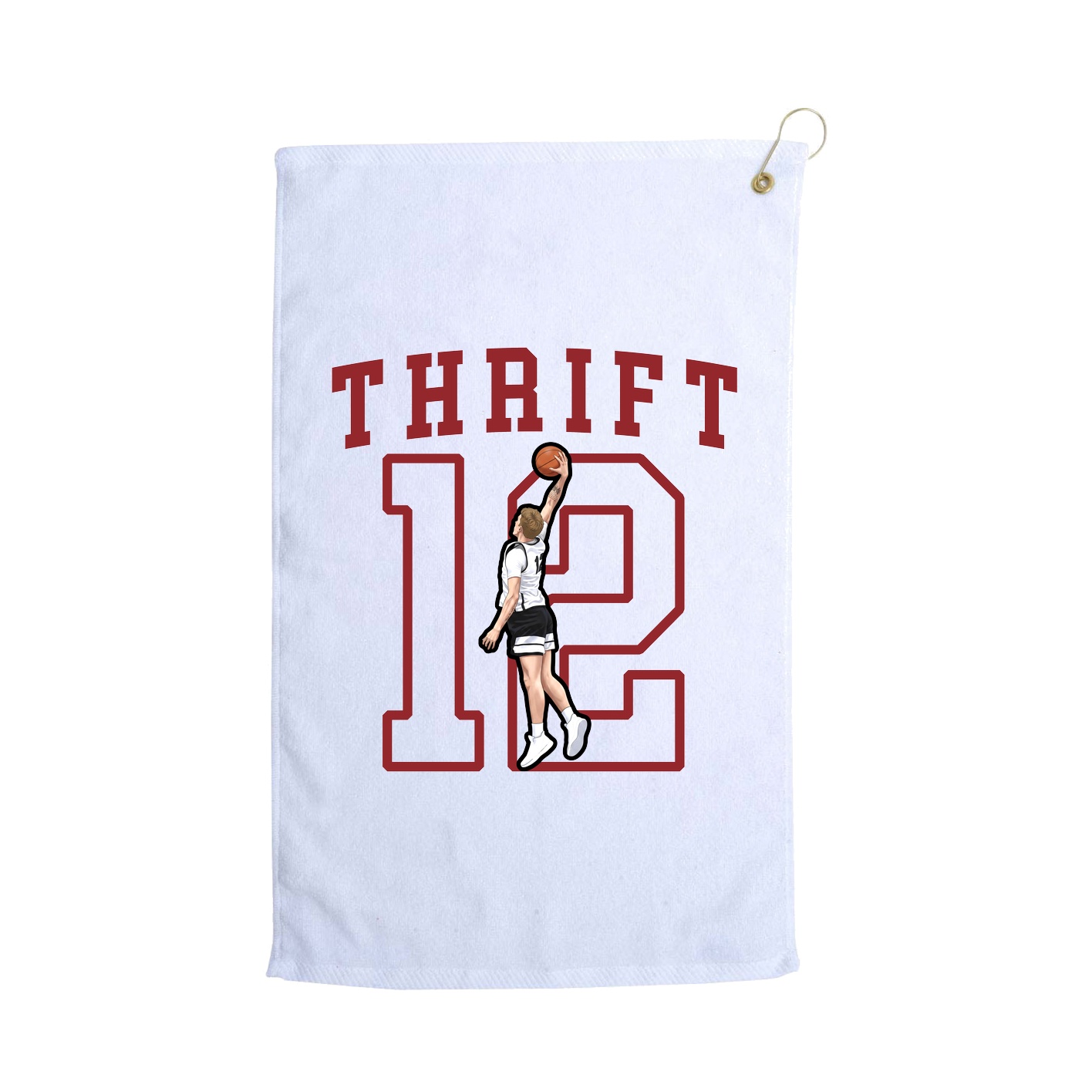 Golf Towel — Shirsey in White