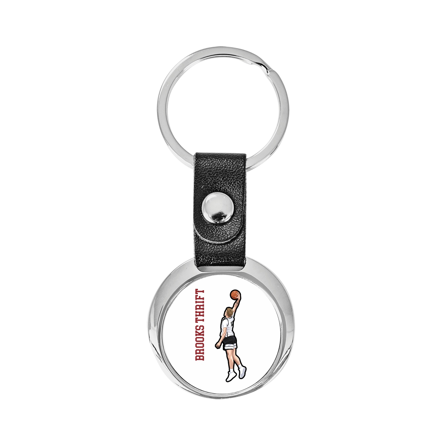 Key Chain — Name Vertical in Classic