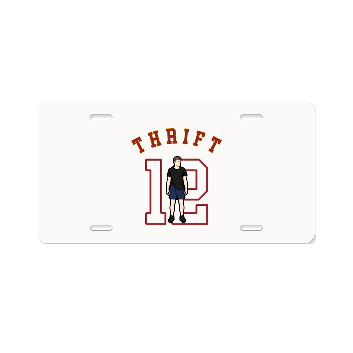 License Plate — Shirsey Arch in Classic