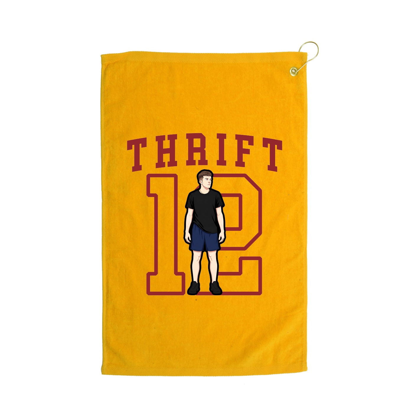 Golf Towel — Shirsey in Gold