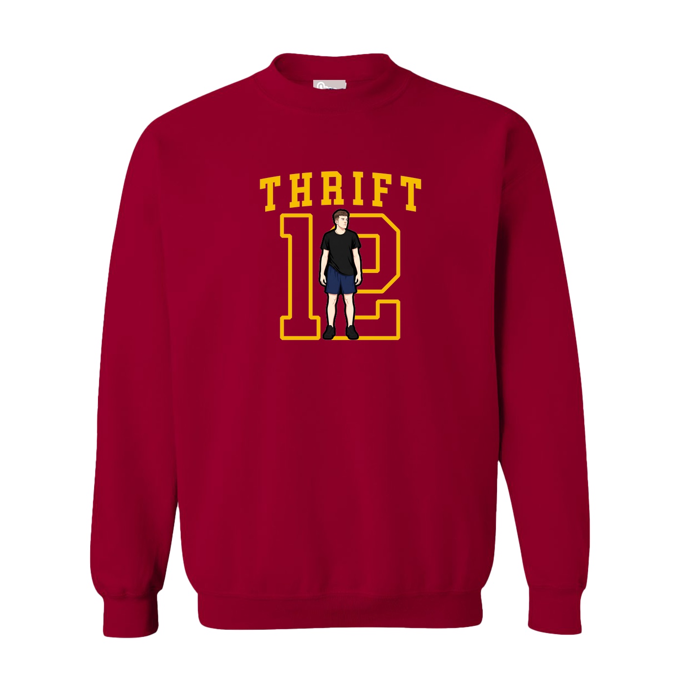 Fleece Crew — Shirsey in Cardinal