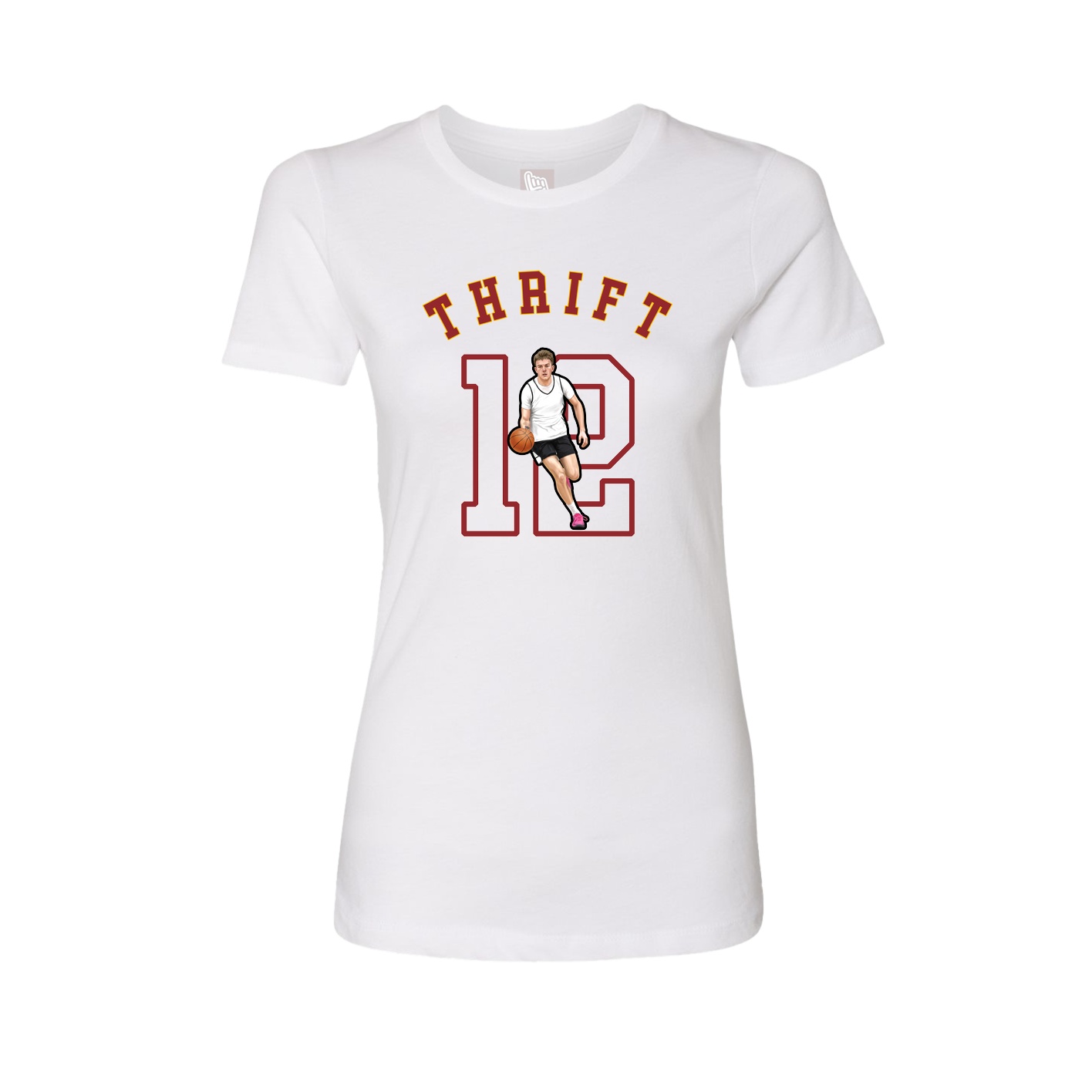 Womens Tee — Shirsey Arch in White