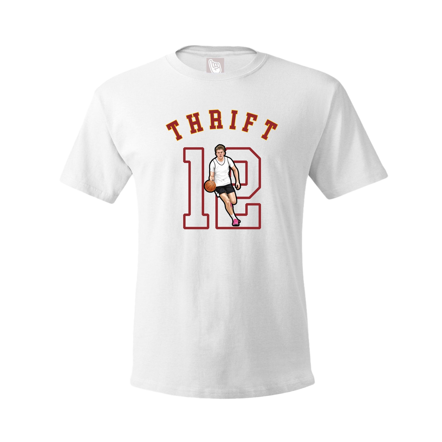 Youth Tee — Shirsey Arch in White