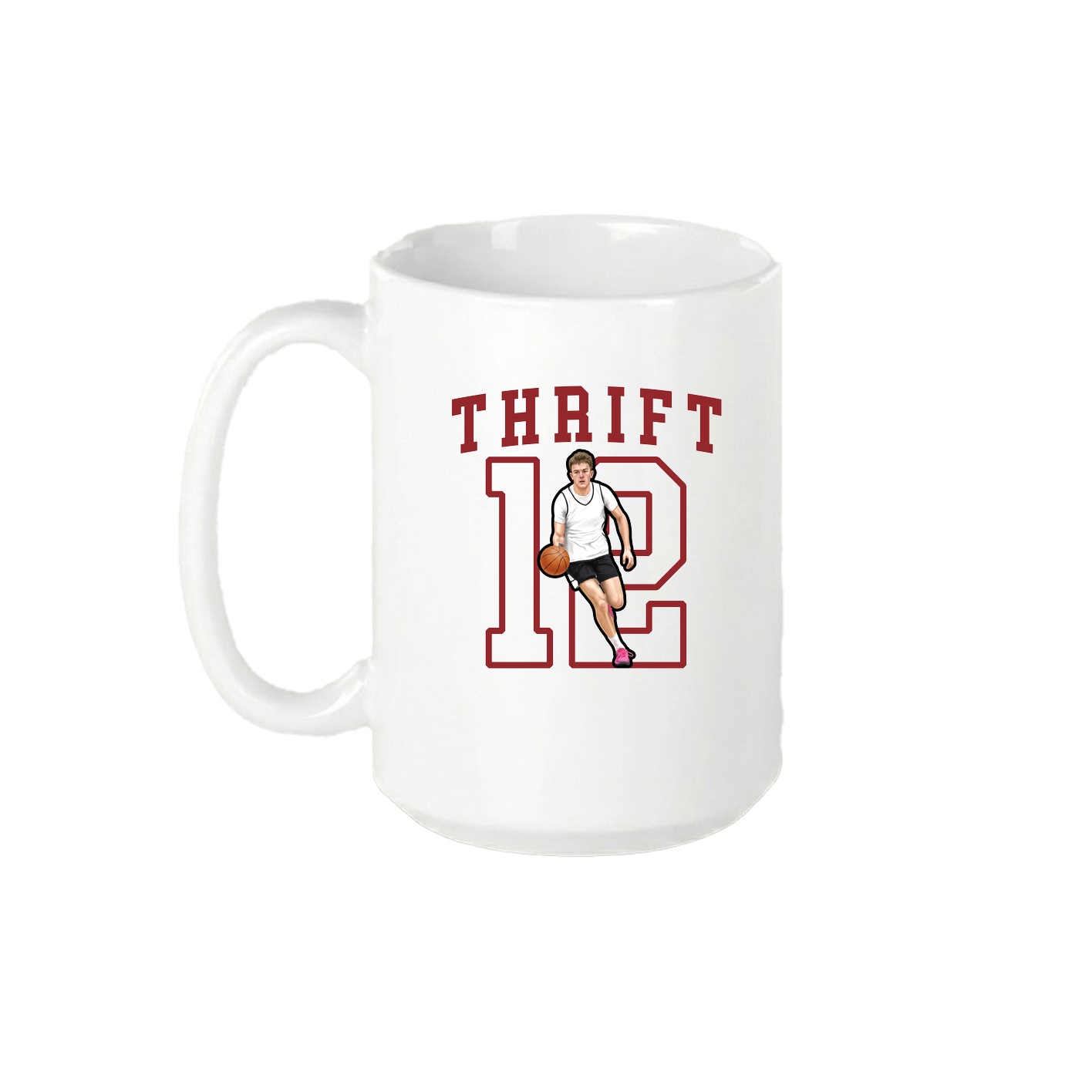 15oz Coffee Mug — Shirsey in White