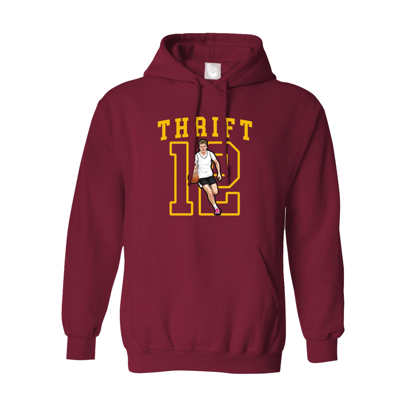 Hoodie — Shirsey in Cardinal