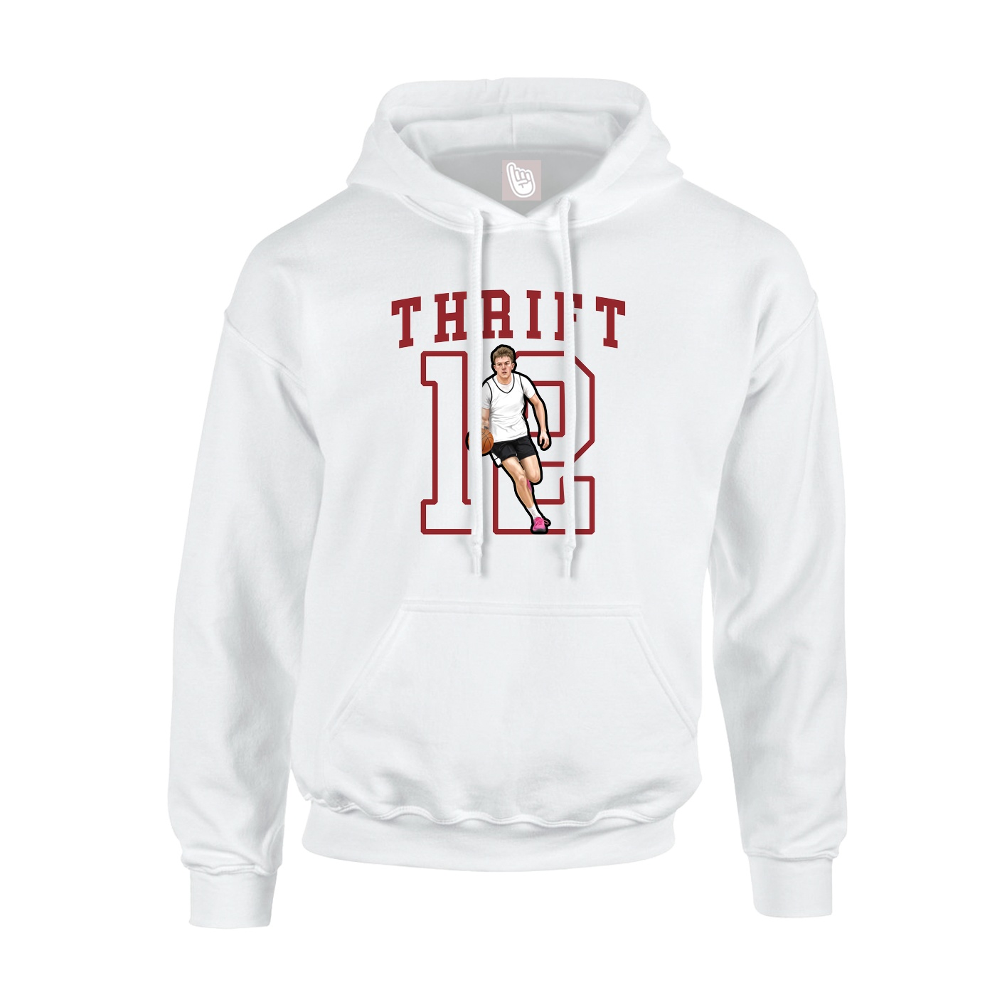 Youth Hoodie — Shirsey in White