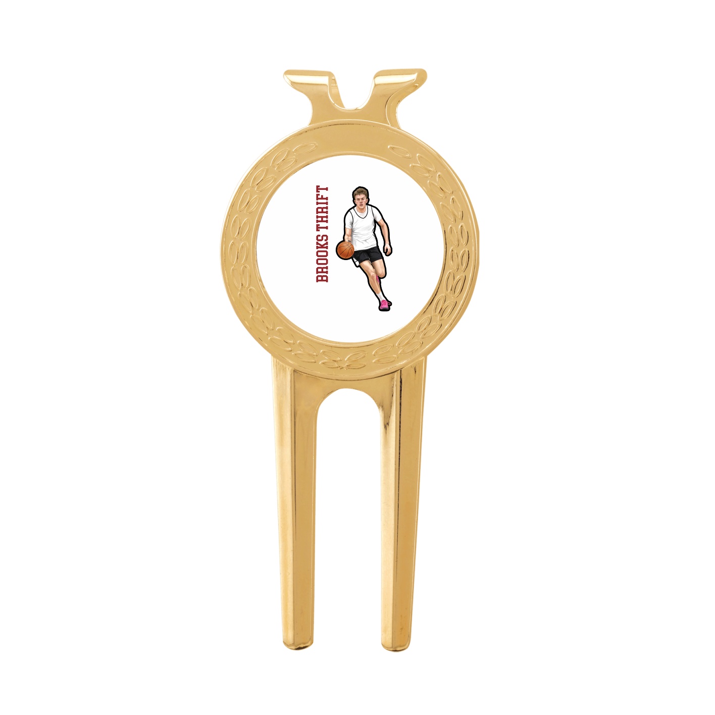 Divot Tool with Ball Marker — Name Vertical in Classic