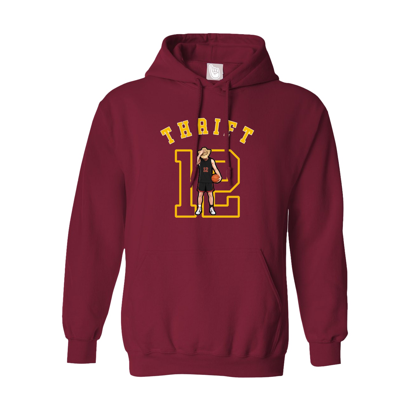 Hoodie — Shirsey Arch in Cardinal