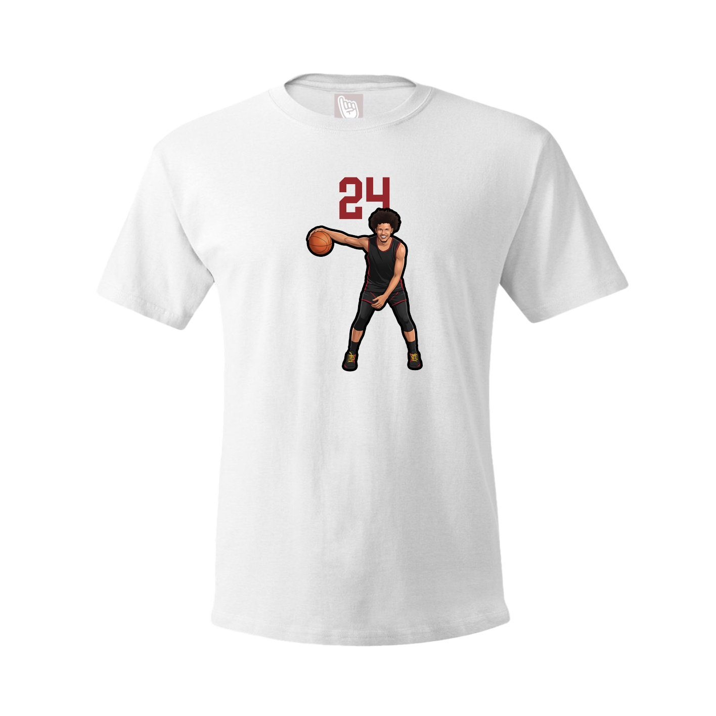 Tee — Number Top in White