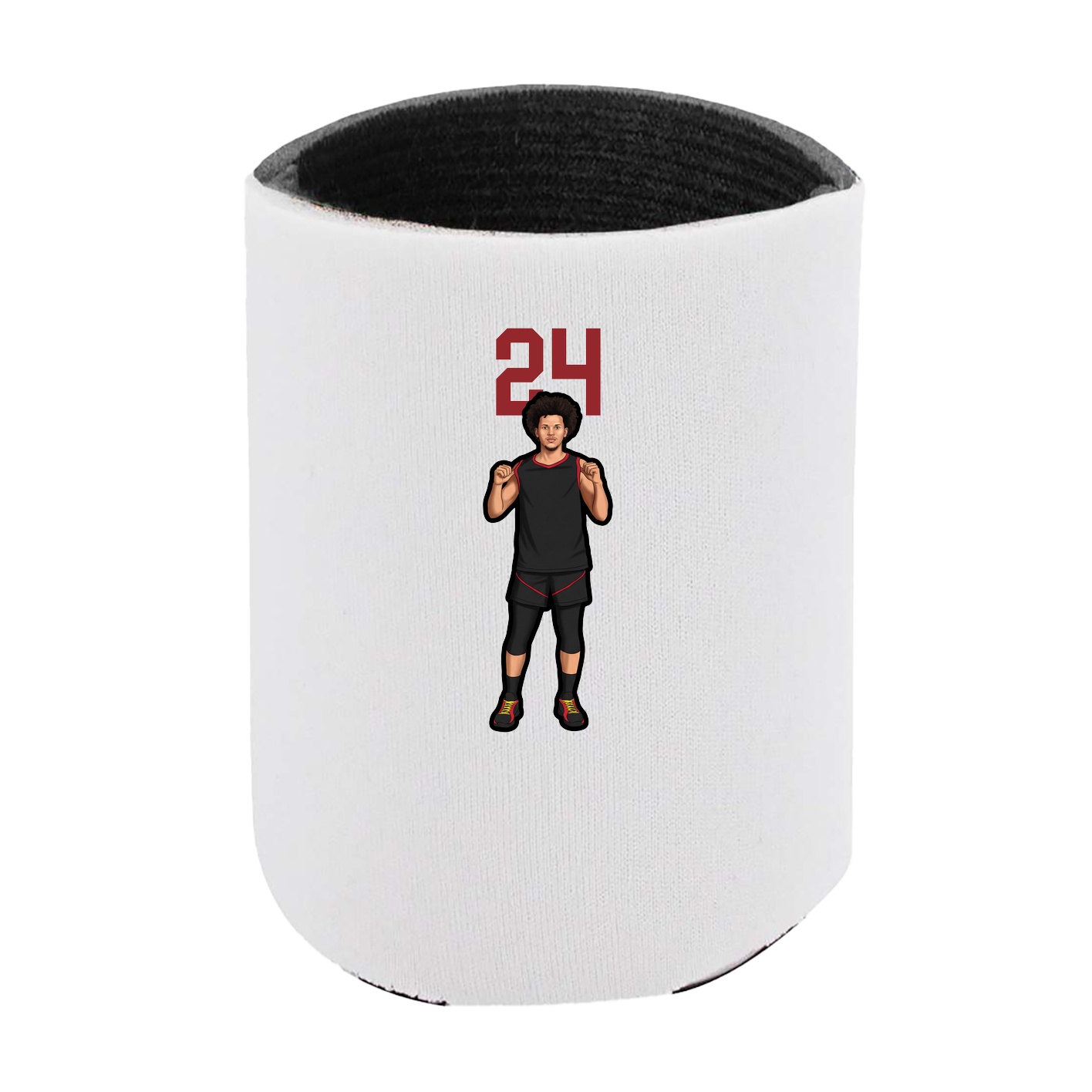 Can Holder — Number Top in White