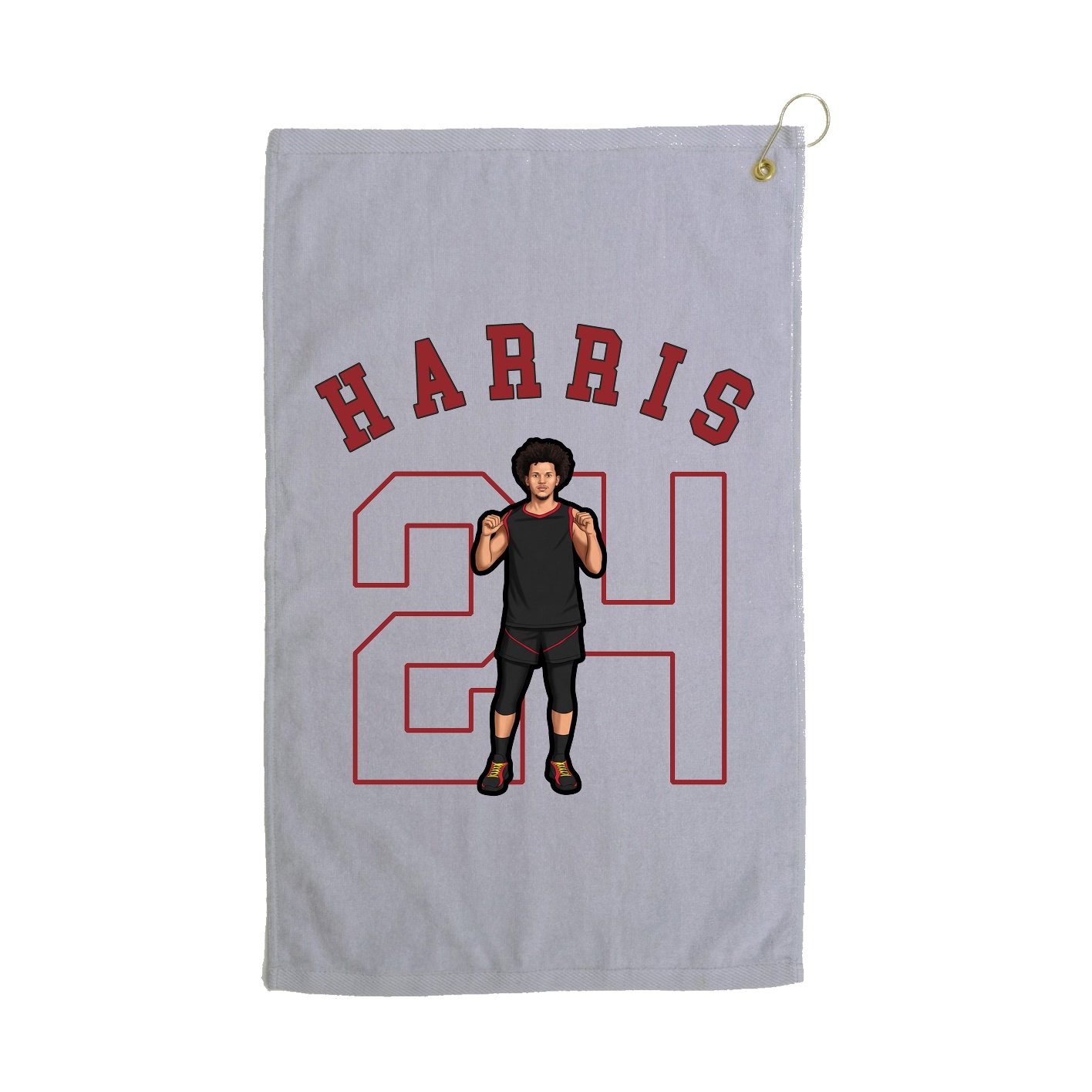 Golf Towel — Shirsey Arch in Grey