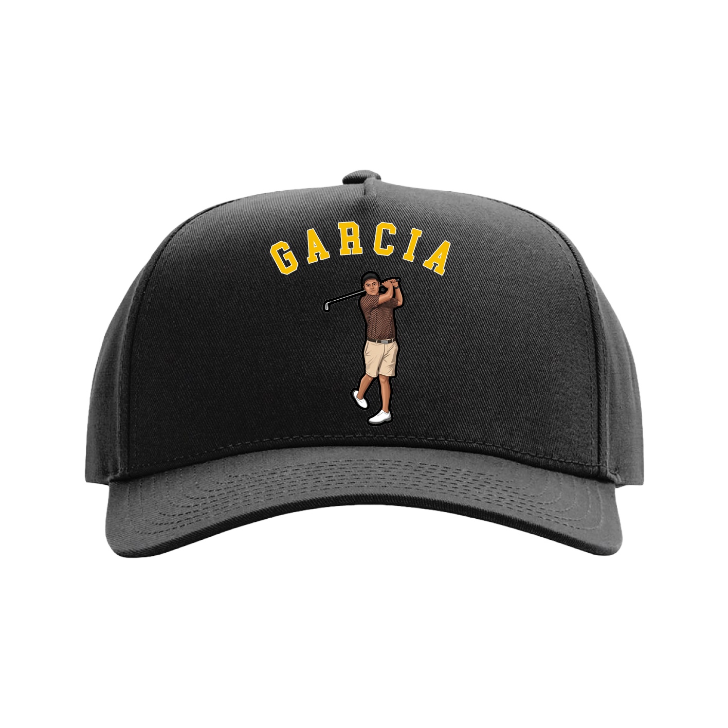 Full Fabric Five-Panel Champ Cap