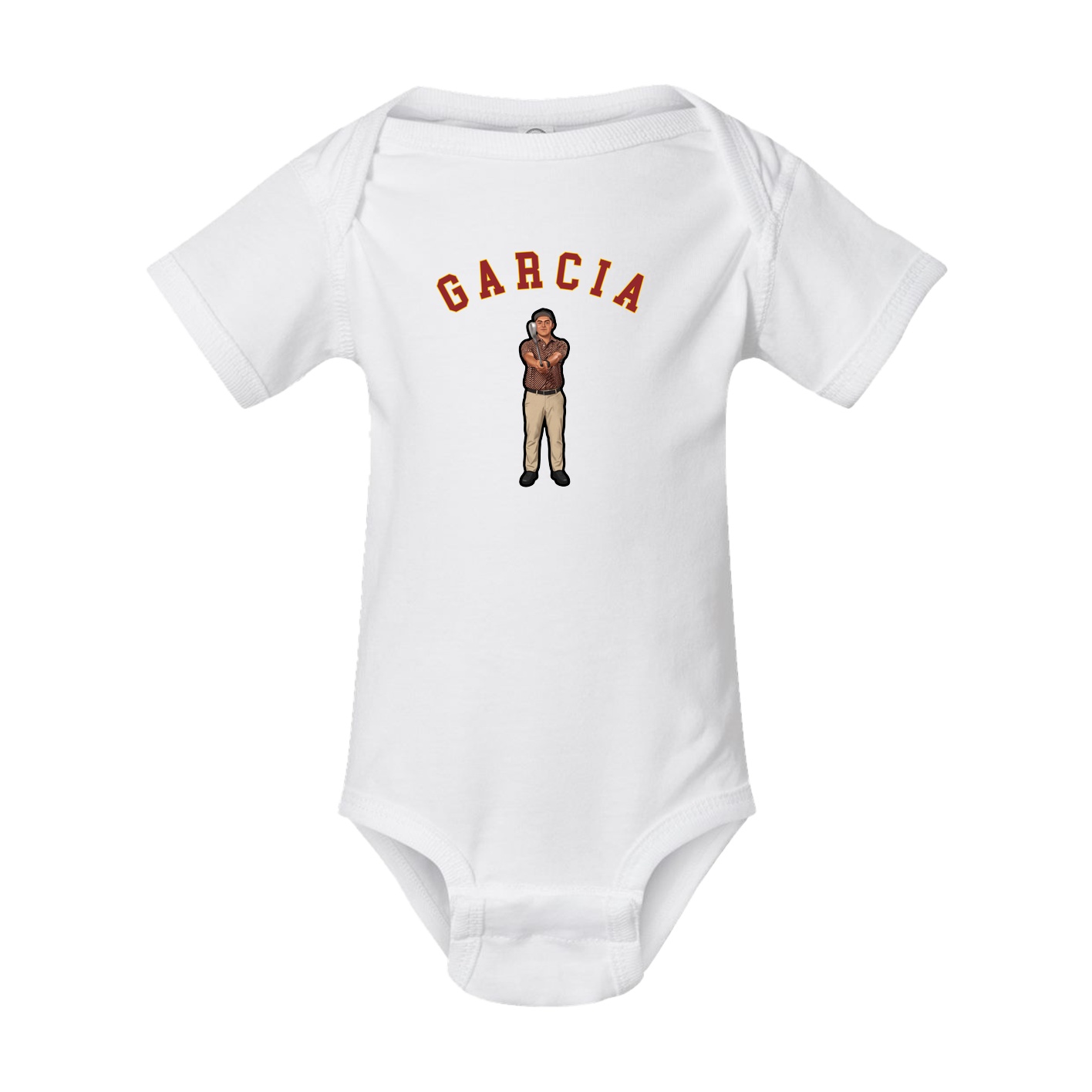 Baby Onesie — Shirsey Arch in White