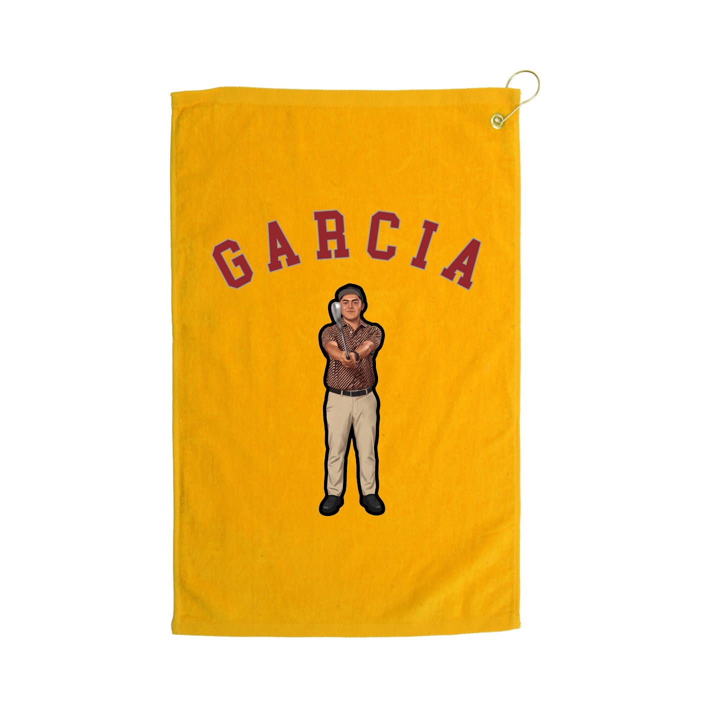 Golf Towel — Shirsey Arch in Gold