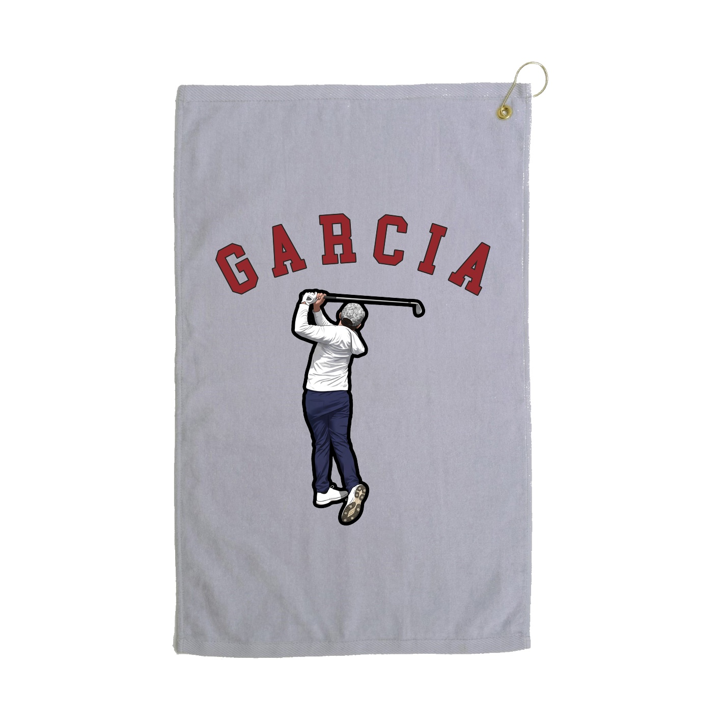 Golf Towel — Shirsey Arch in Grey